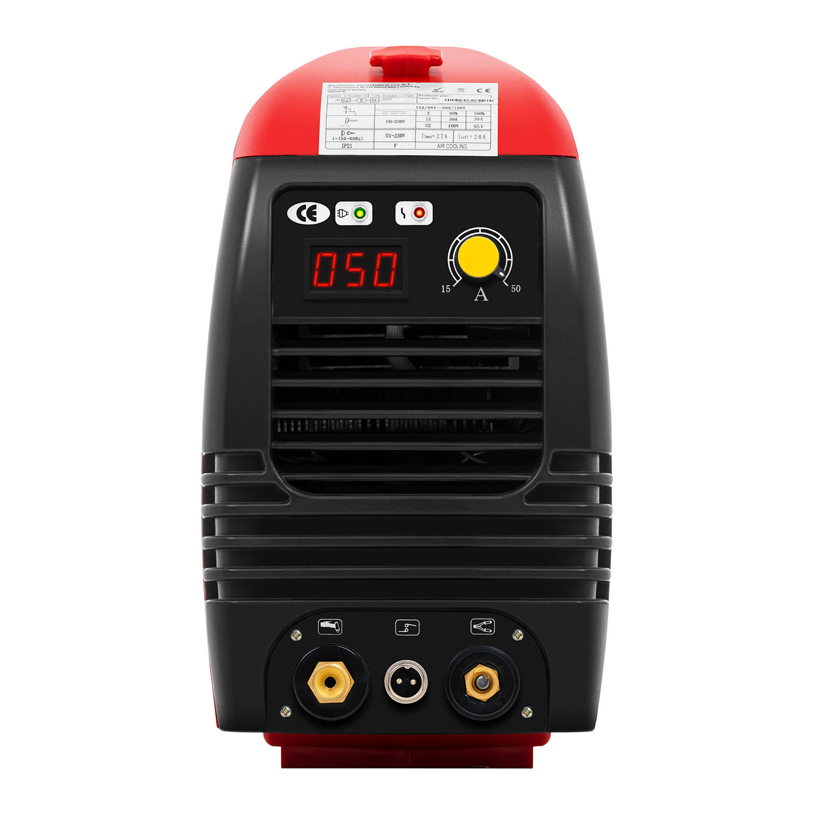 Set d'équipement de soudage Découpeur plasma - 50A - 230V + Masque de soudure –Firestarter 500 – ADVANCED SERIES