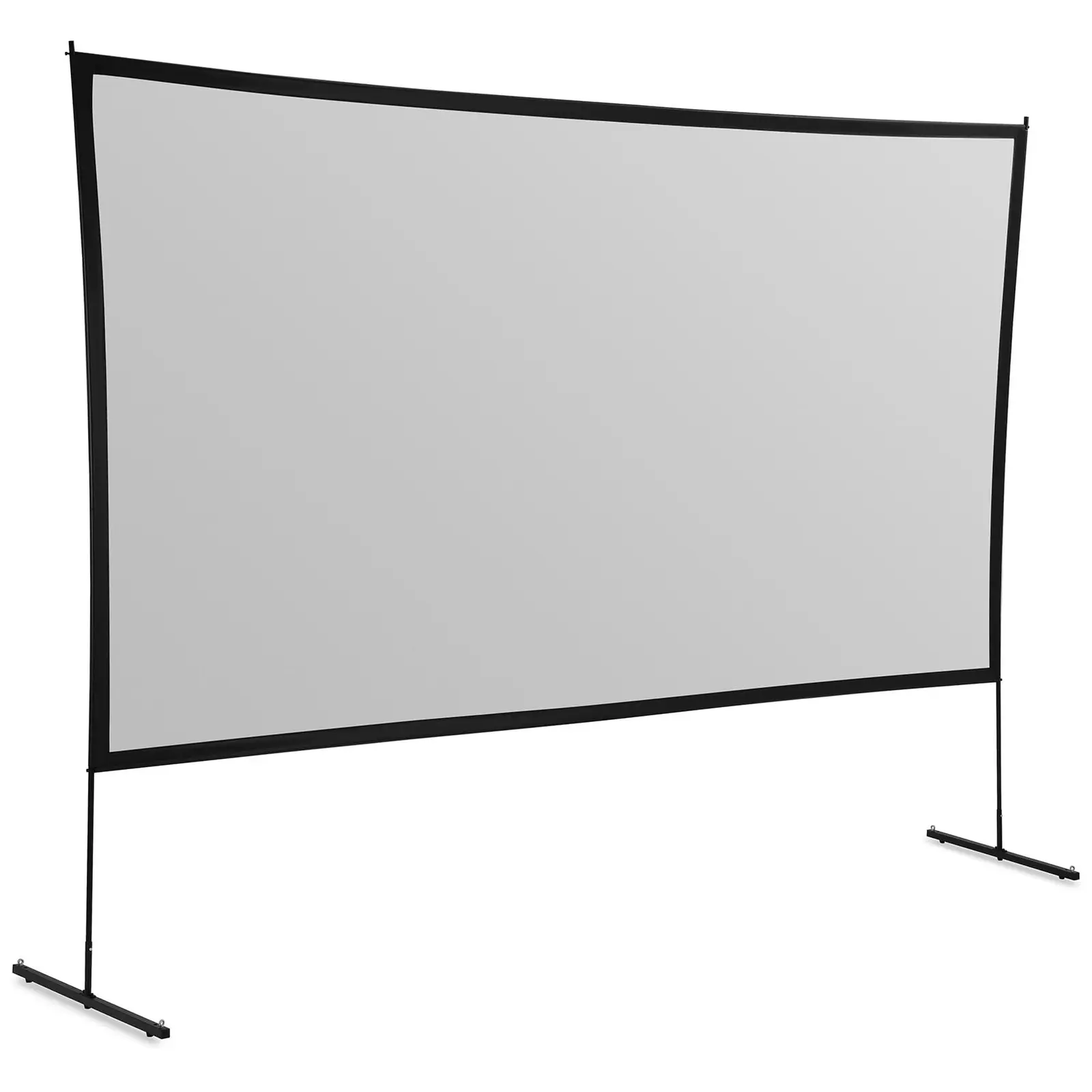 Écran de projection - 331,9 x 186,7 cm - 16:9 - 150 pouces - cadre en acier