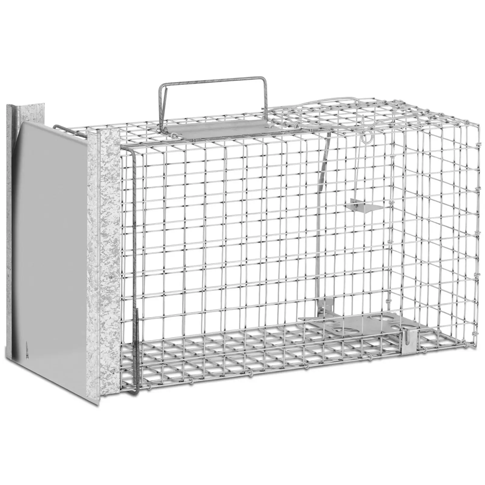Cage piège - 50 x 22 x 39 cm - Mailles : 25 x 25 mm