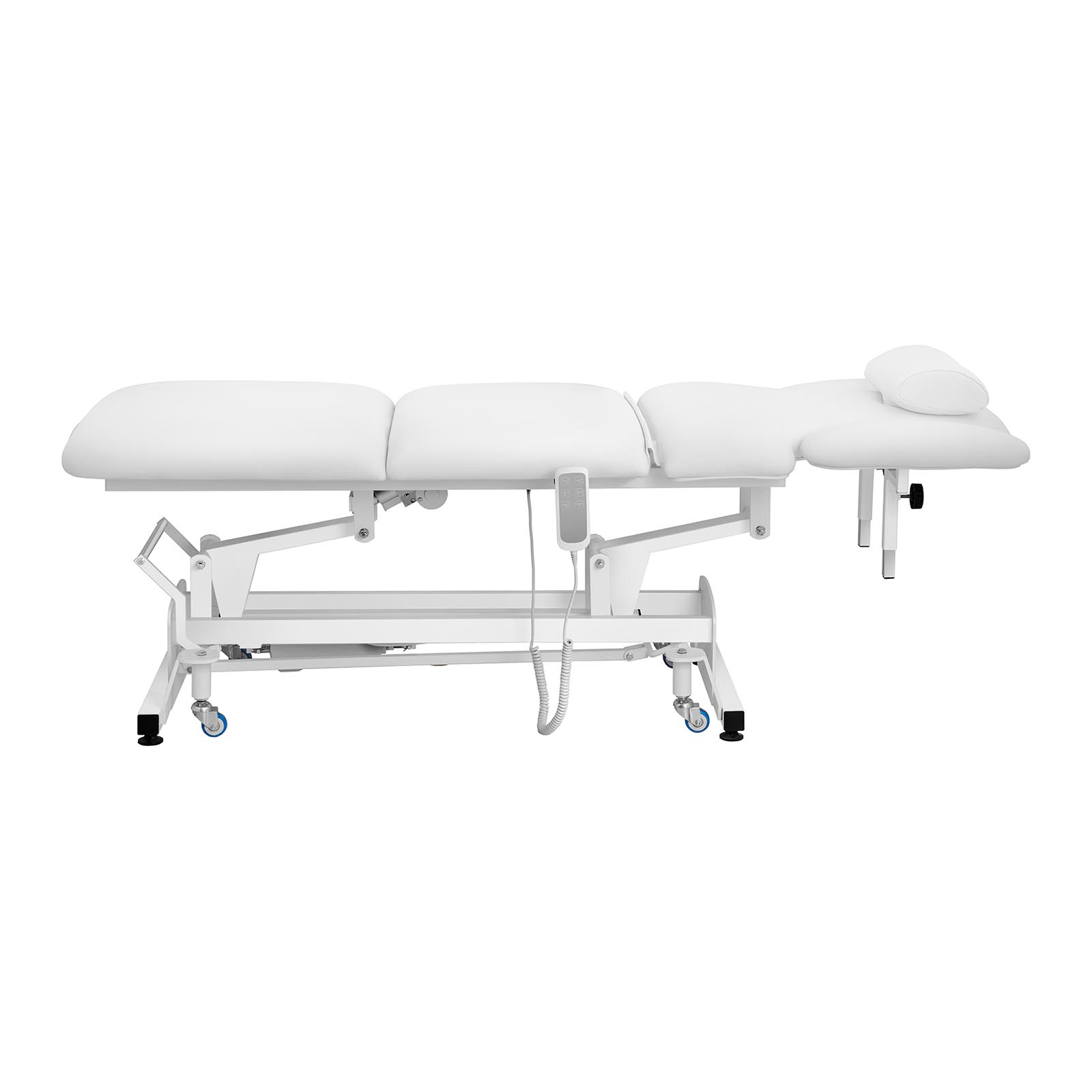 Table de massage - électrique - 100 W - 150 kg - Blanc