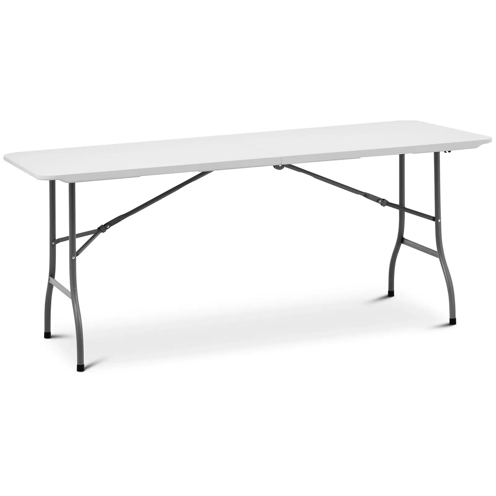 Table pliante - 1 800 x 750 x 740 mm - Royal Catering - 150 kg - Intérieur/extérieur - Blanche