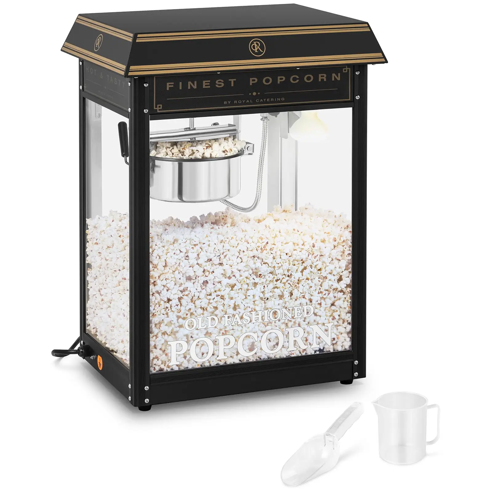 Machine à popcorn - Coloris noir et or