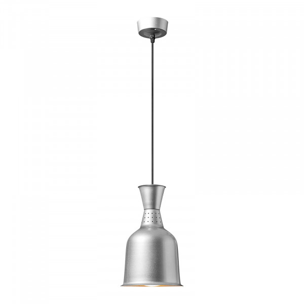 Lampe chauffante - Argent - 18.5 x 18.5 x 28.5 cm - Royal Catering - Acier