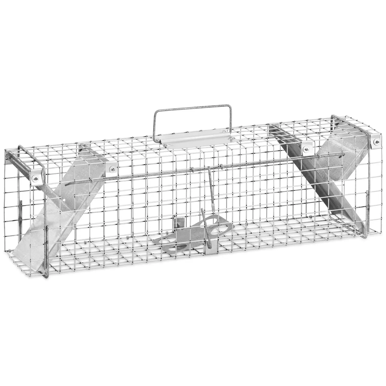 Cage piège - 63.5 x 16.5 x 18.5 cm - Mailles : 25 x 25 mm