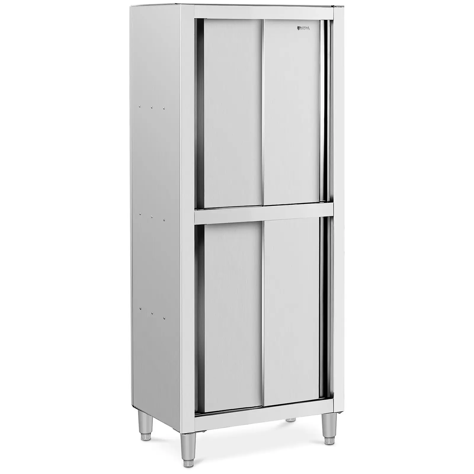 Armoire inox - 800 x 500 x 1 800 mm - Royal Catering
