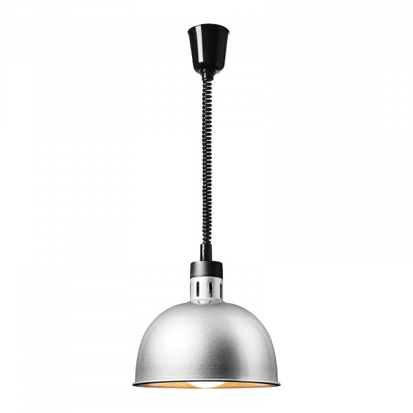 Lampe chauffante - Argent - 28.5 x 28.5 x 29 cm - Royal Catering - Acier