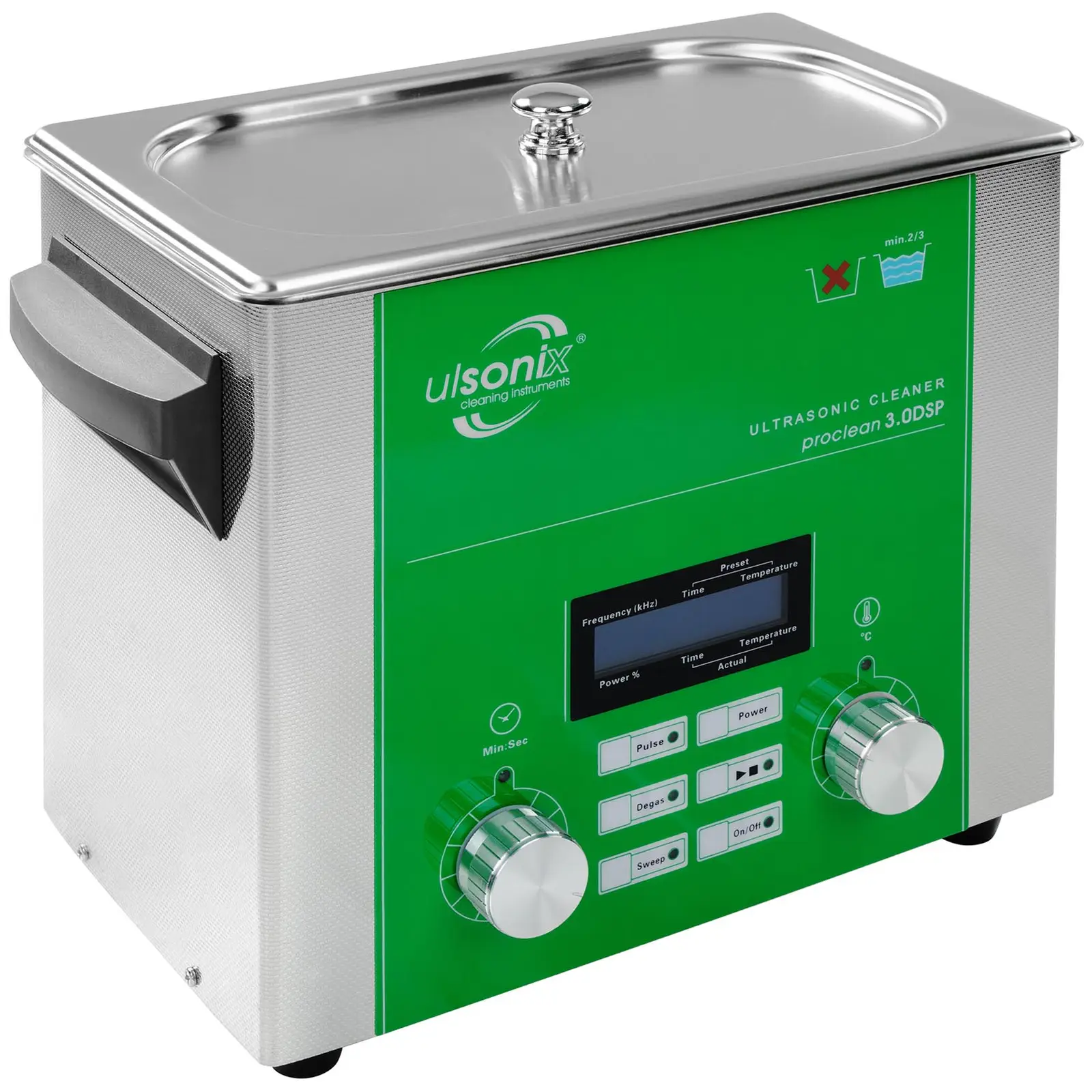 Nettoyeur à ultrasons - 3 litres - Degas - Sweep - Puls