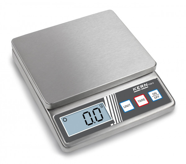 KERN Balance de table FOB 500-1S 0,5 kg / 0,1 g