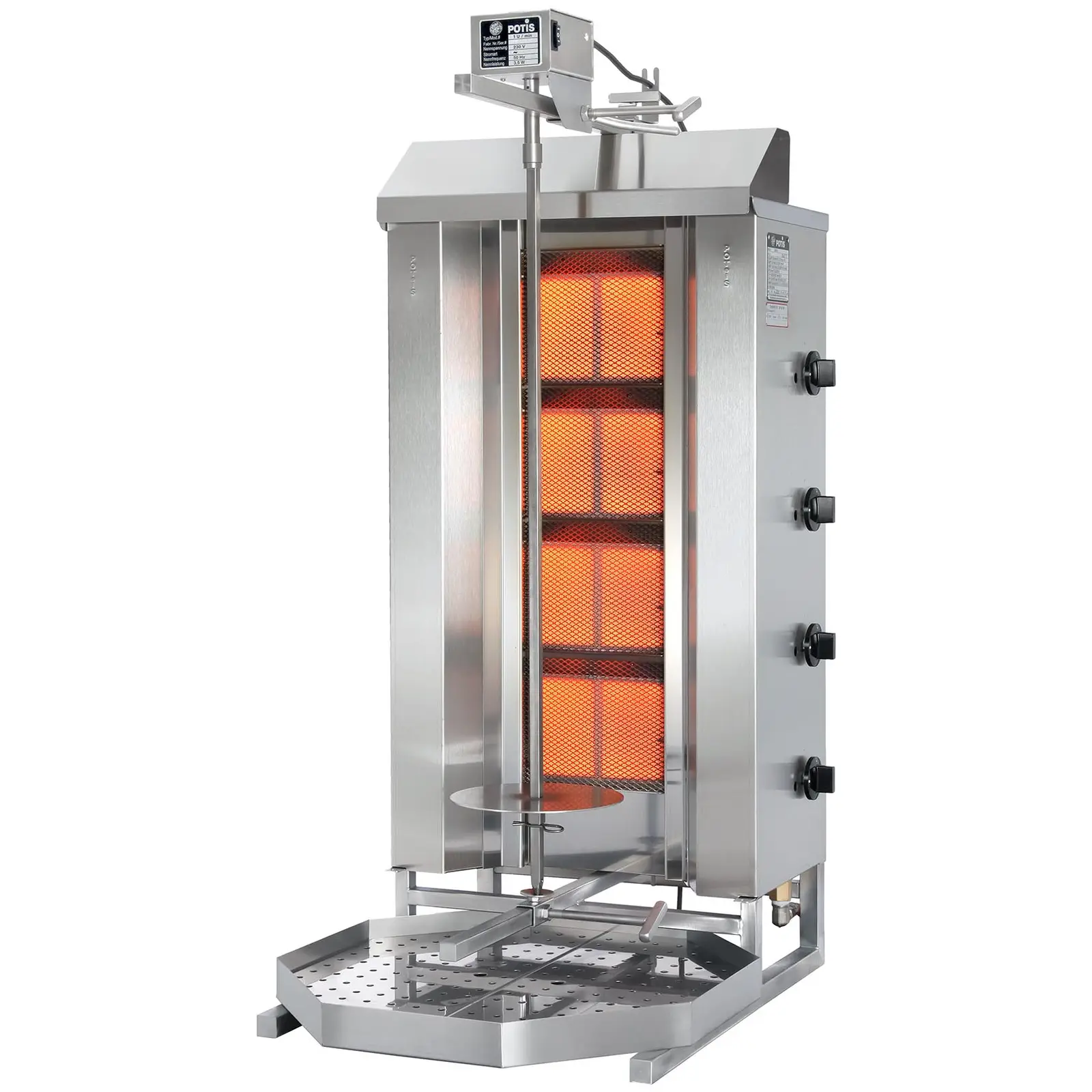 Machine à kebab - 11,200 W - Natural gas