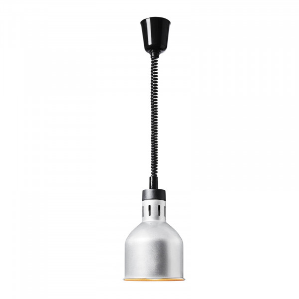 Lampe chauffante - Argent - 17.5 x 17.5 x 29 cm - Royal Catering - Acier