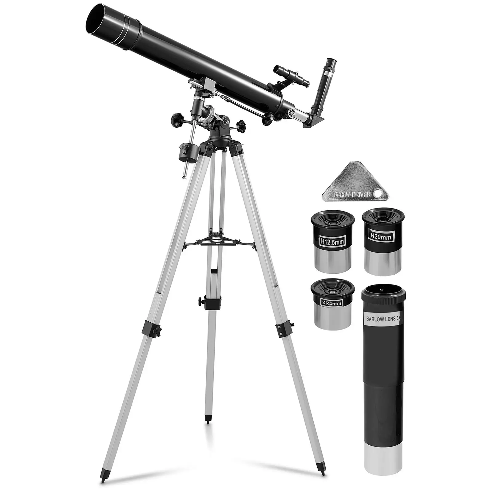 Occasion Lunette astronomique - Ø 80 mm - 900 mm - Trépied inclus