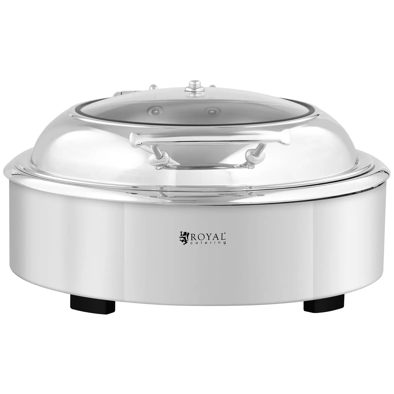 Occasion Chafing dish rond avec hublot - Royal Catering - 5,5 l