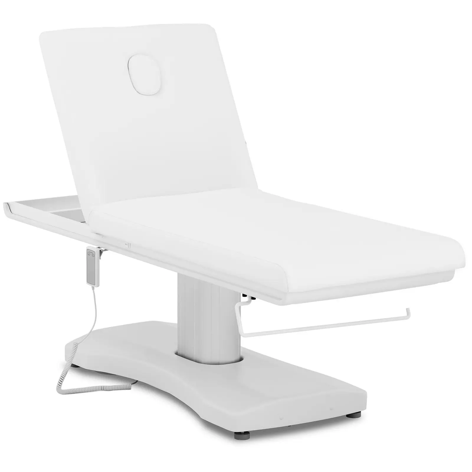 Table de massage - Électrique - 196 x 69 x 90 cm - 175 kg - Blanc
